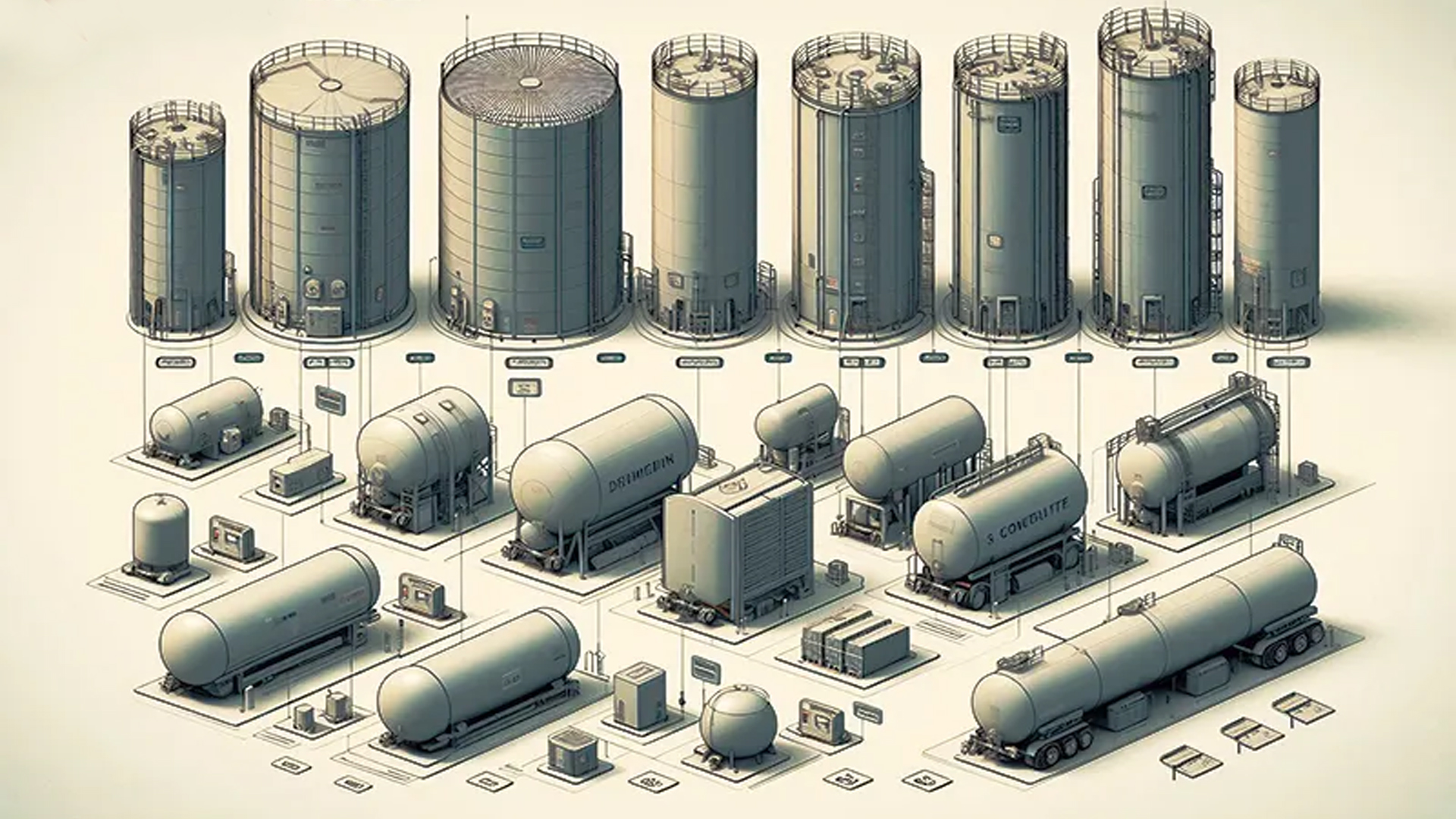 معرفی انواع مخازن نفت و گاز و ویژگی‌های هرکدام